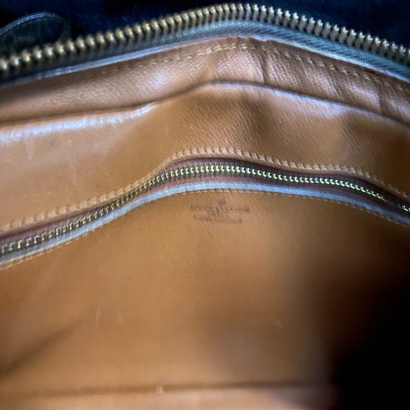 💯% LOUIS VUITTON Monogram Brown vintage Clutch bag - Picture 11 of 16